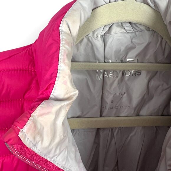 MICHAEL KORS Hot Pink Packable Puffer Jacket  Small - Picture 4 of 13
